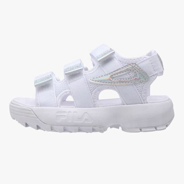 Fila Disruptor Sd Kd Boy's Sandals - White,NZ 640-90527